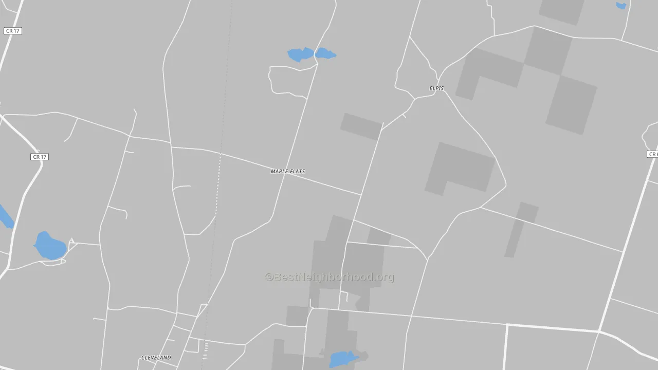 Transit Grade map of Madison Center, NY