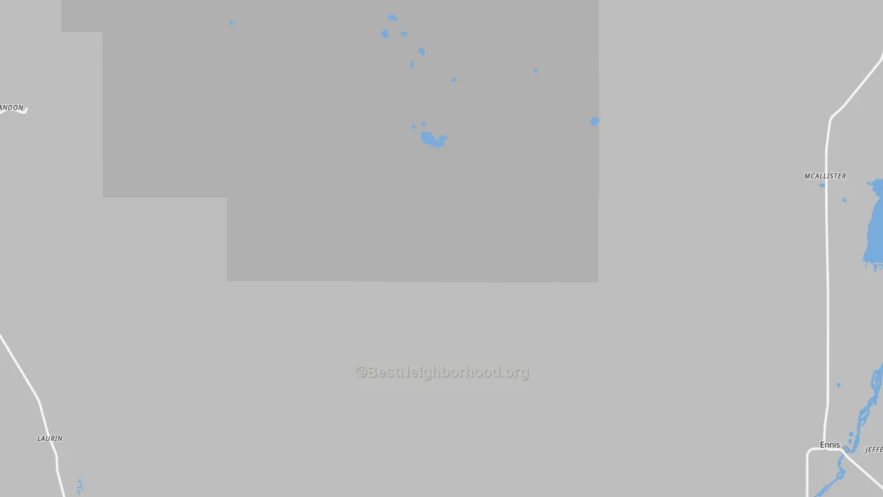 Transit Grade map of Madison County, MT