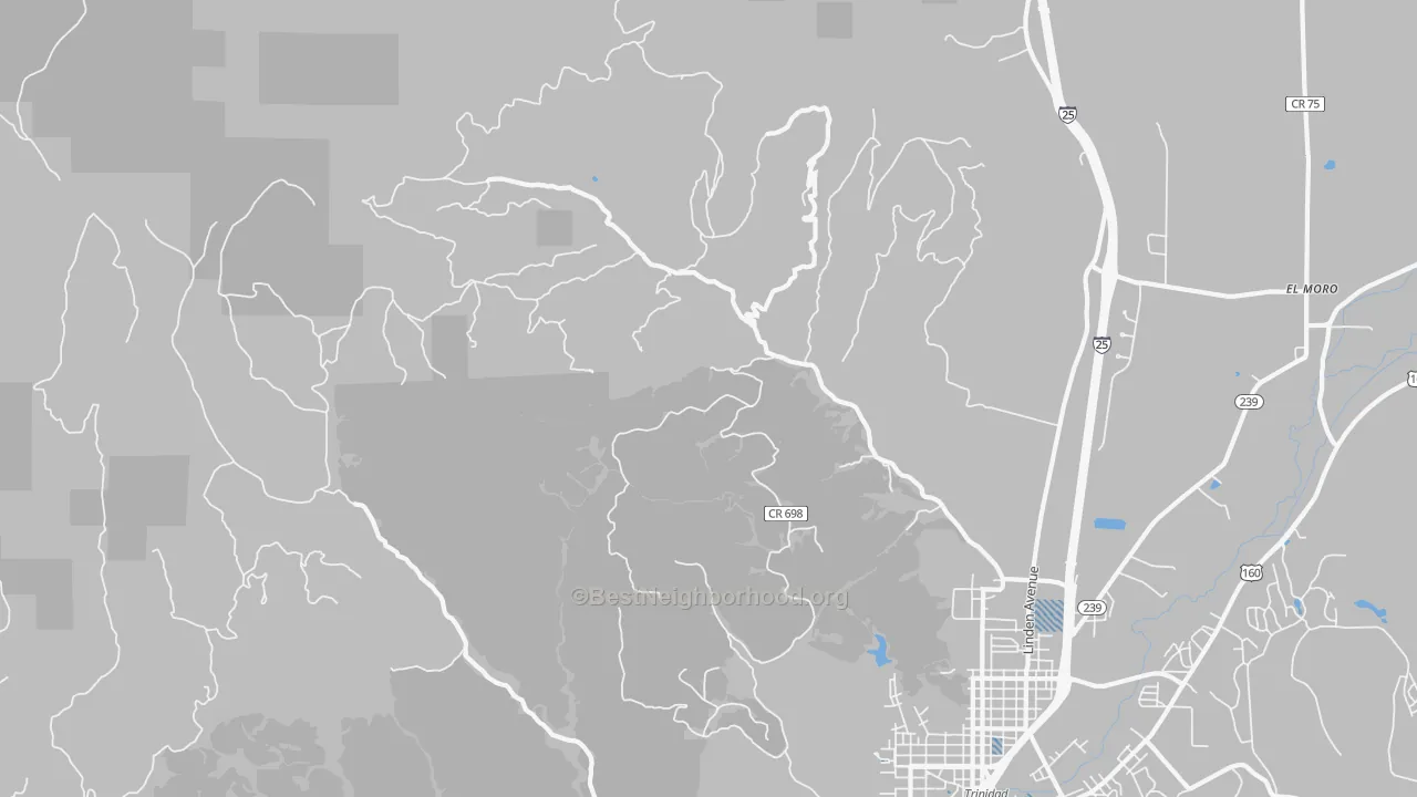 Transit Grade map of Madrid, CO