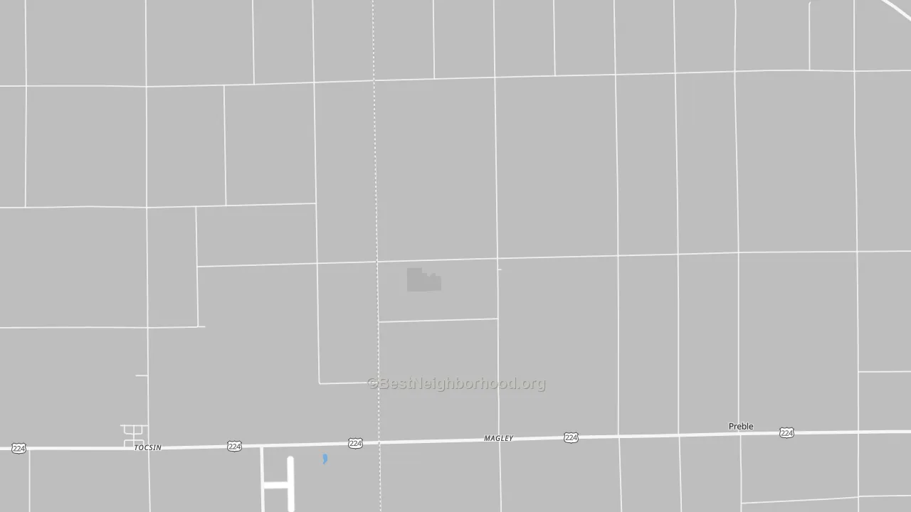 Transit Grade map of Magley, IN