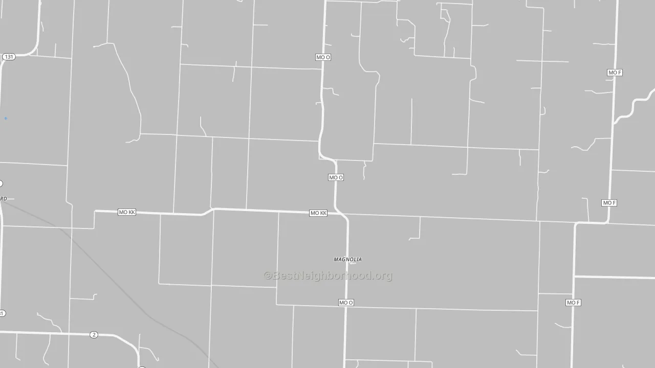 Transit Grade map of Magnolia, MO