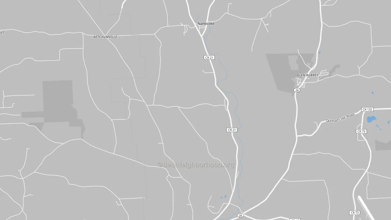 Transit Grade map of Maine, NY