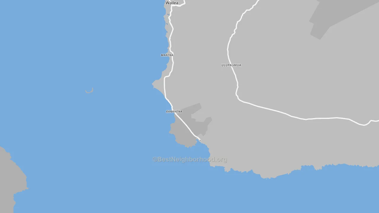Transit Grade map of Makena, HI