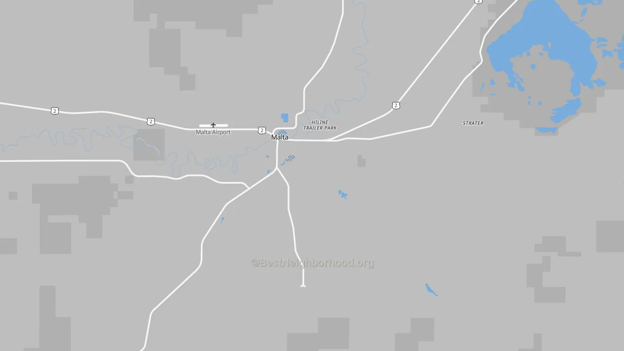 Transit Grade map of Malta, MT