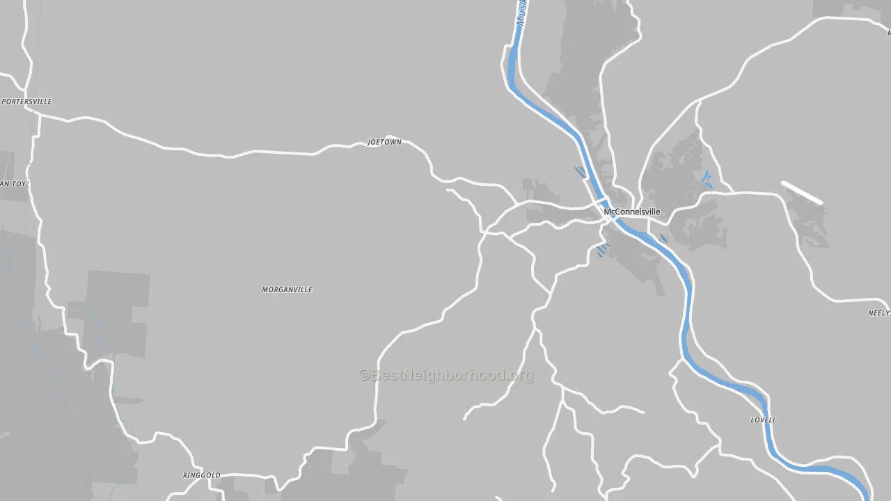 Transit Grade map of Malta, OH