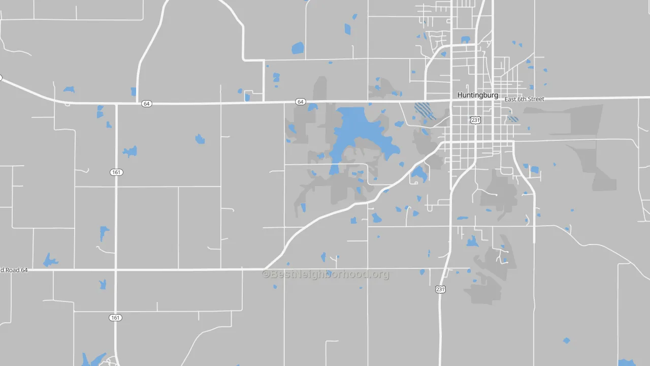 Transit Grade map of Maltersville, IN