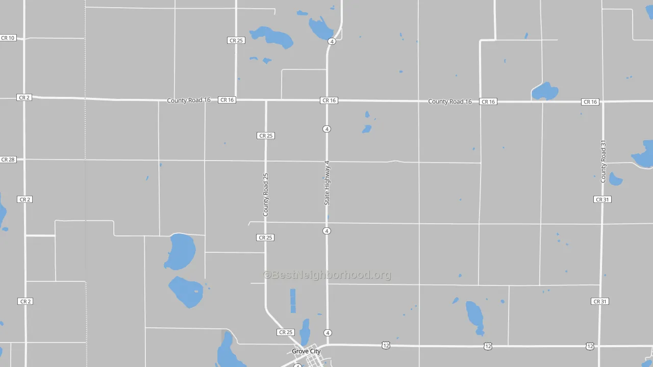 Transit Grade map of Manannah, MN