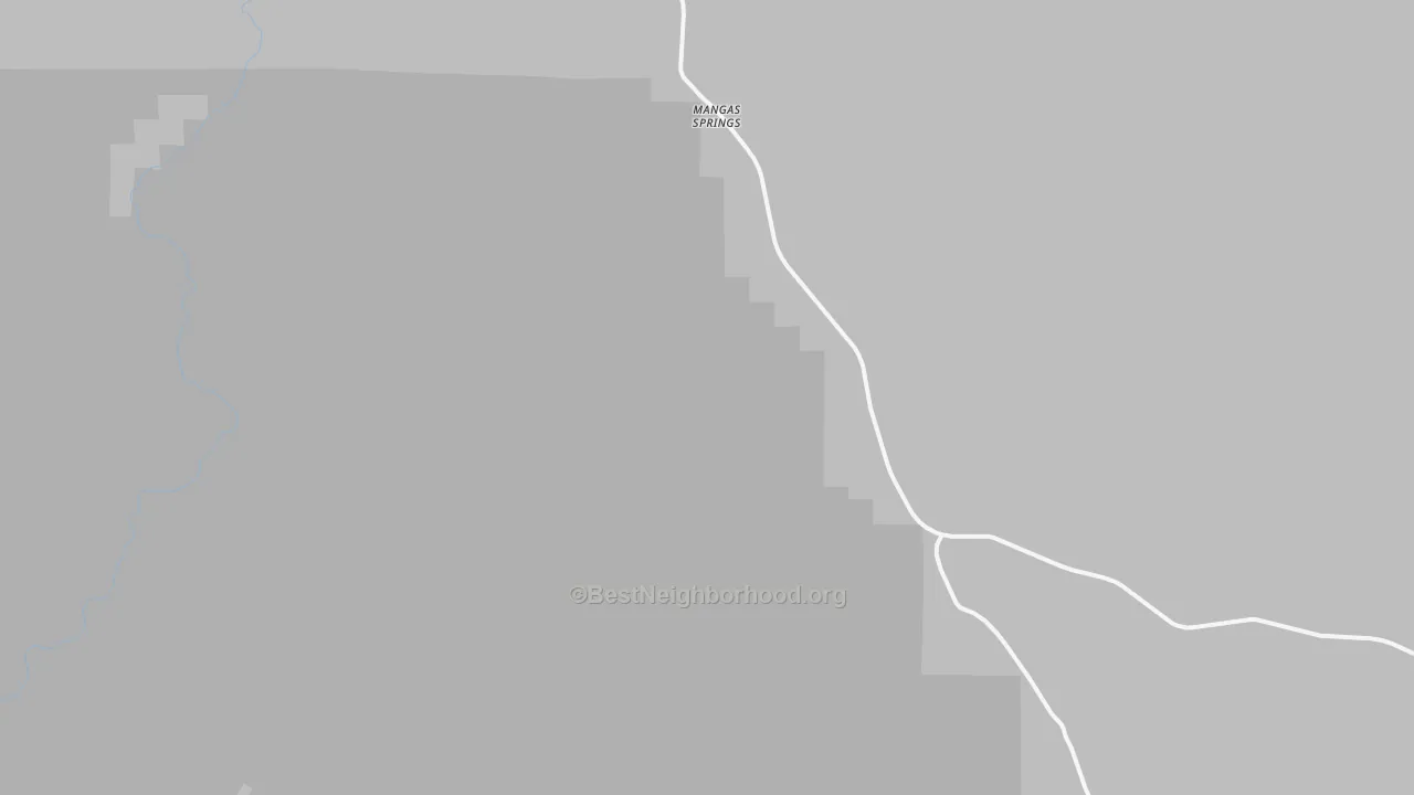 Transit Grade map of Mangas Springs, NM