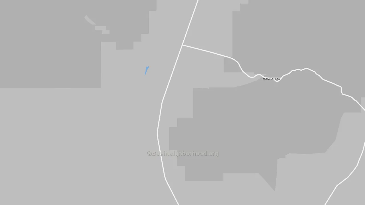 Transit Grade map of Manhattan, NV