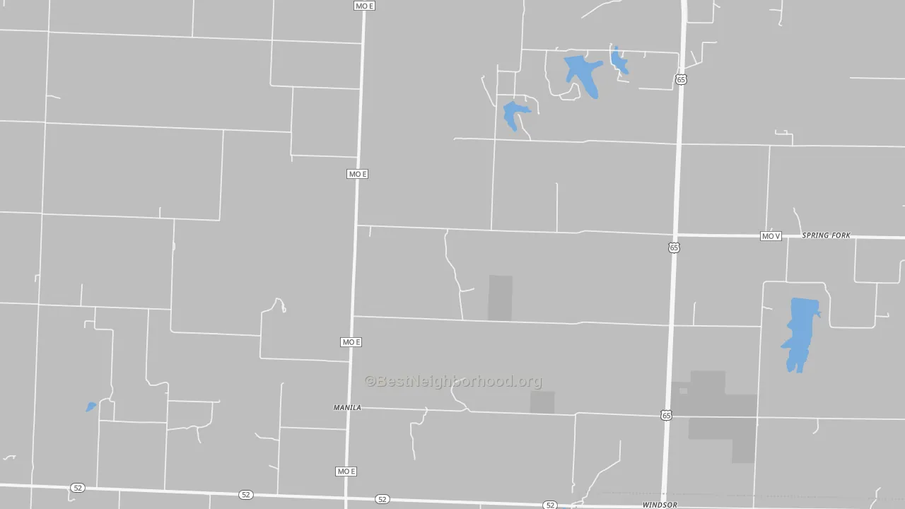 Transit Grade map of Manila, MO
