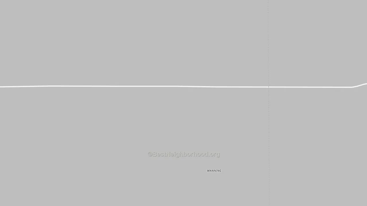 Transit Grade map of Manning, KS