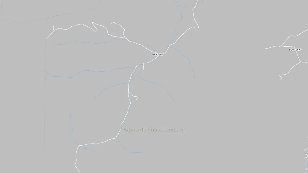 Transit Grade map of Manson, TN