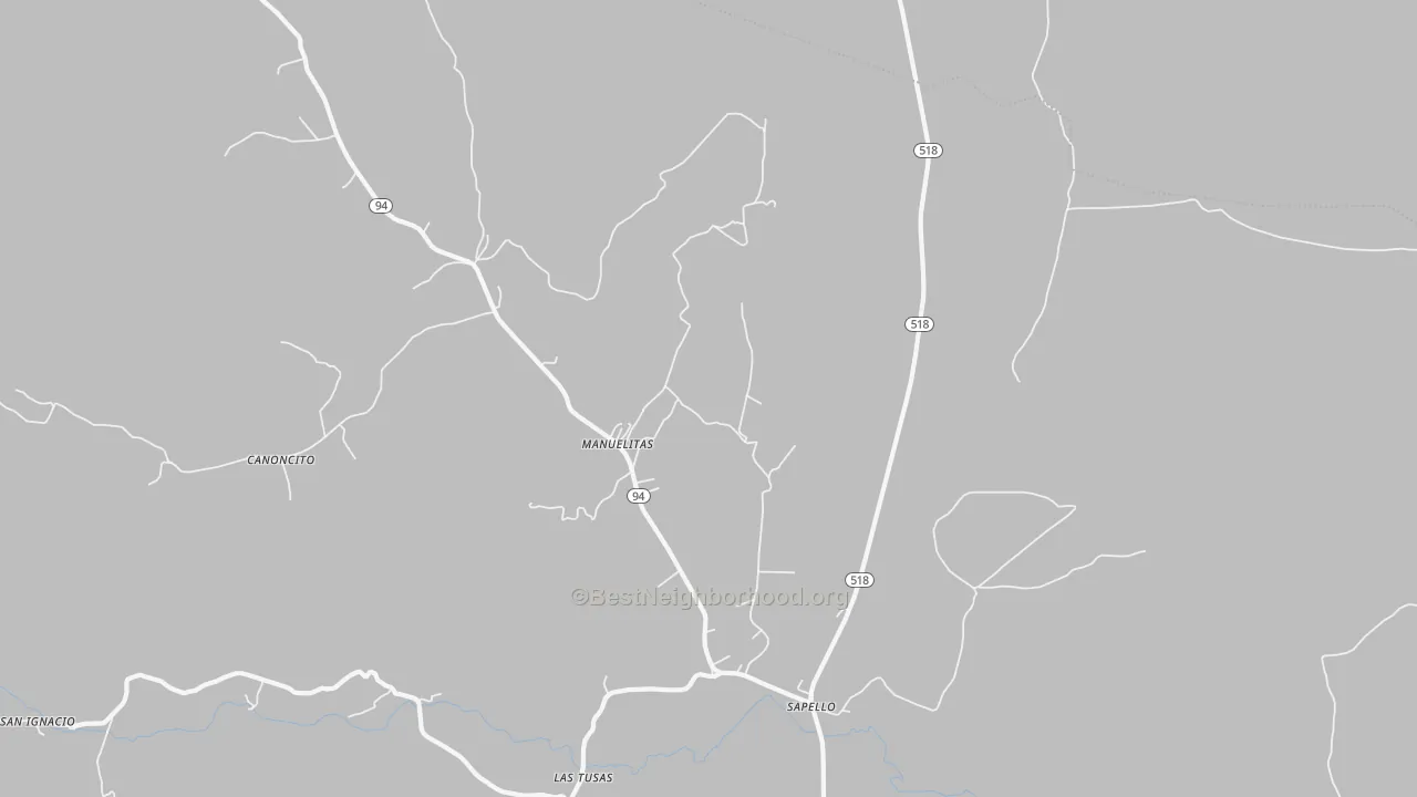 Transit Grade map of Manuelitas, NM