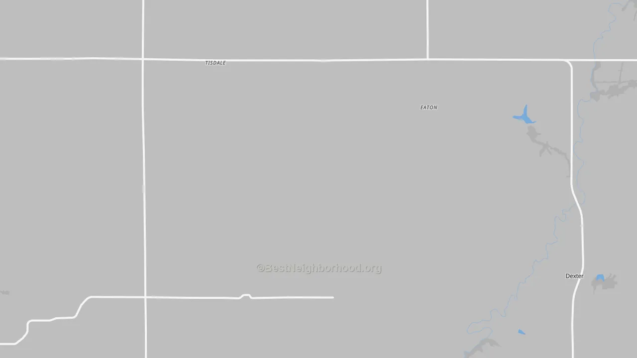 Transit Grade map of Maple City, KS