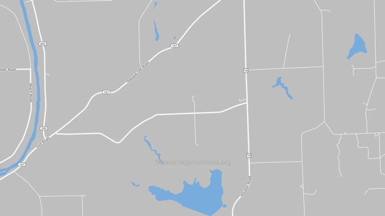Transit Grade map of Maple Grove, ME
