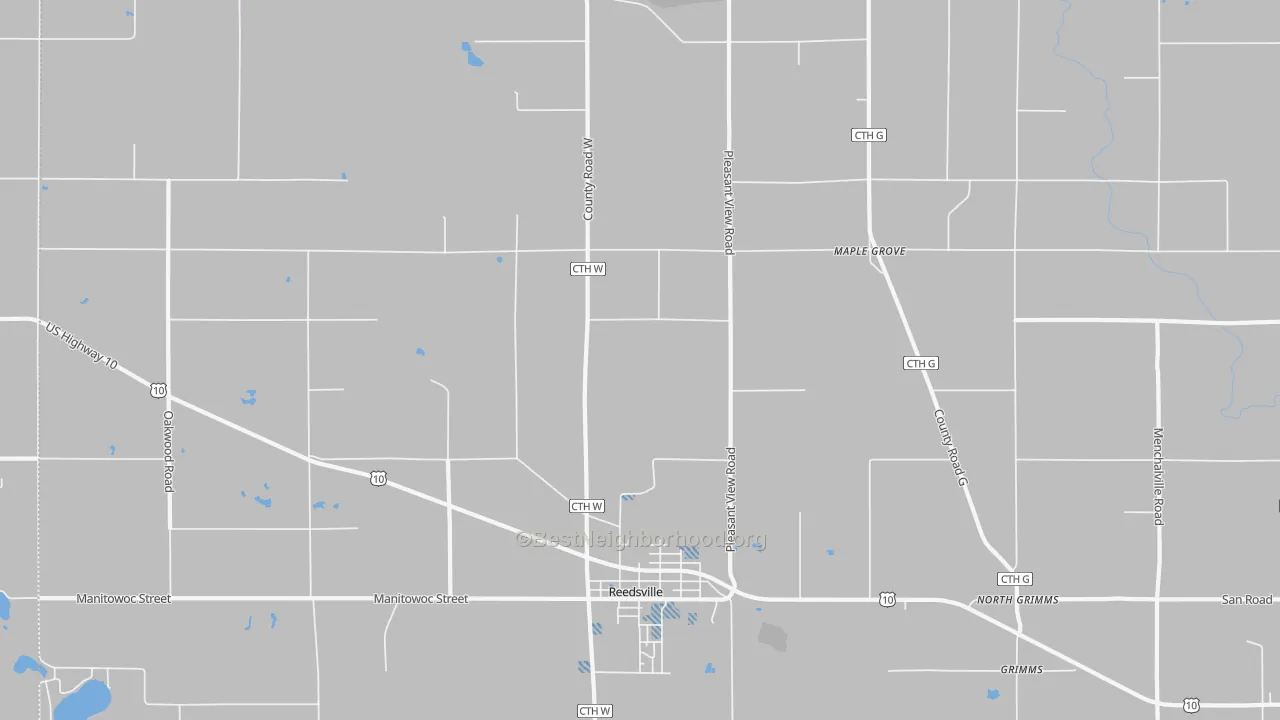 Transit Grade map of Maple Grove, WI