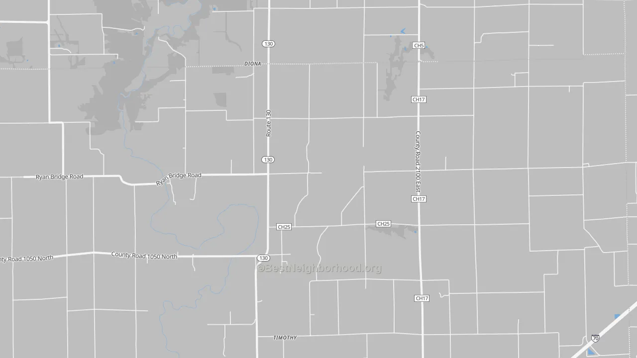 Transit Grade map of Maple Point, IL