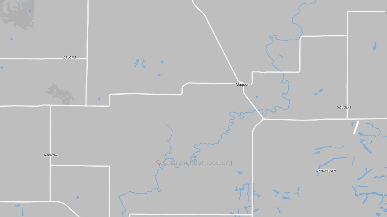 Transit Grade map of Maquon, IL