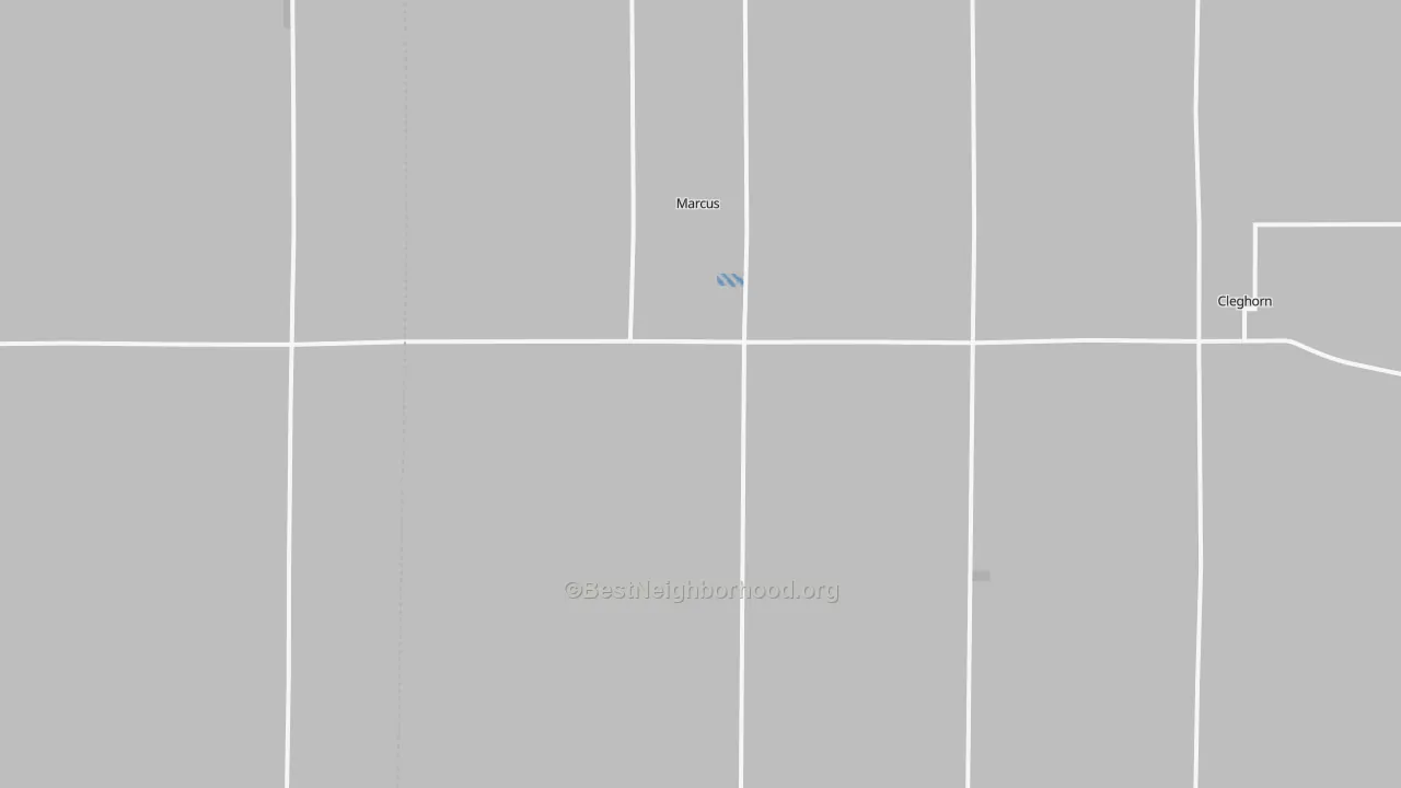Transit Grade map of Marcus, IA