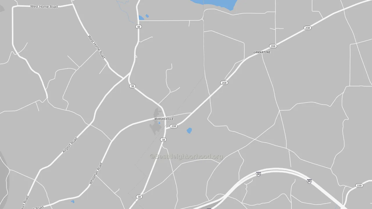 Transit Grade map of Mariasville, PA