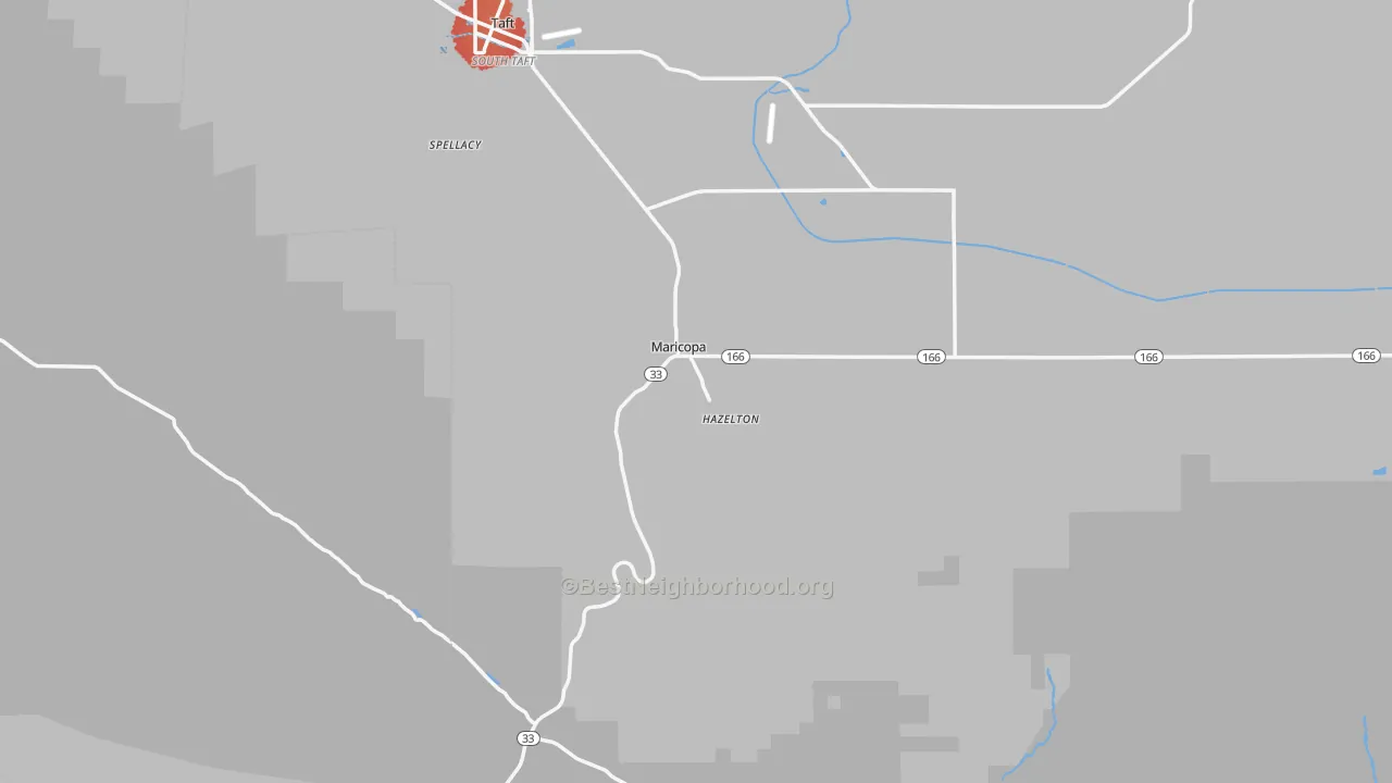 Transit Grade map of Maricopa, CA