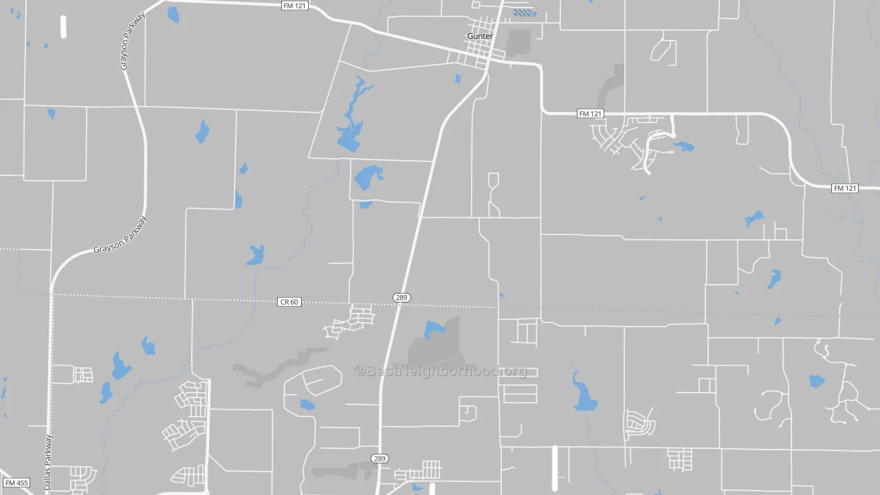 Transit Grade map of Marilee, TX