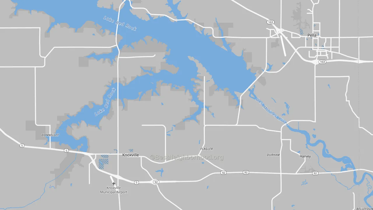 Transit Grade map of Marion County, IA