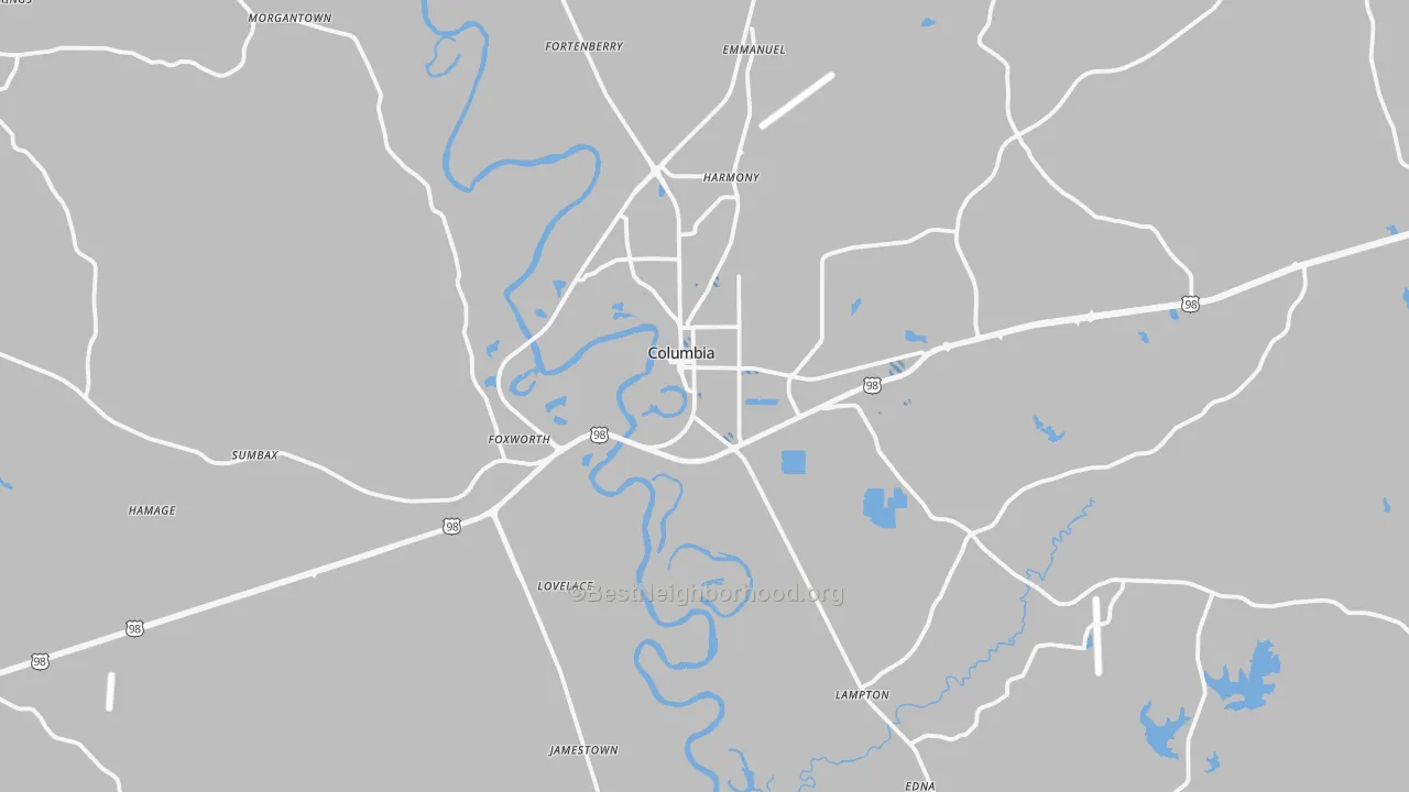 Transit Grade map of Marion County, MS
