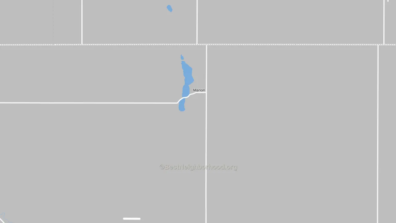 Transit Grade map of Marion, ND