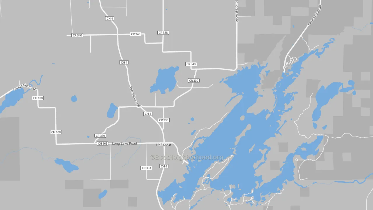 Transit Grade map of Markham, MN