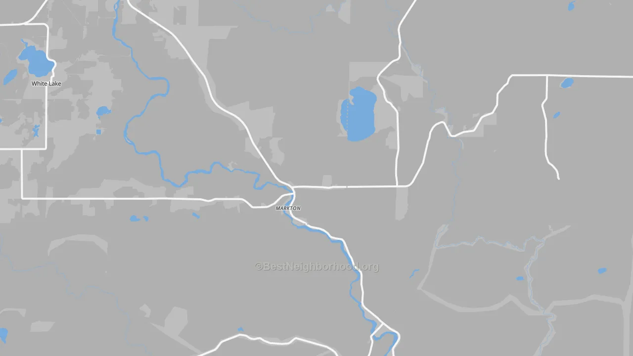 Transit Grade map of Markton, WI