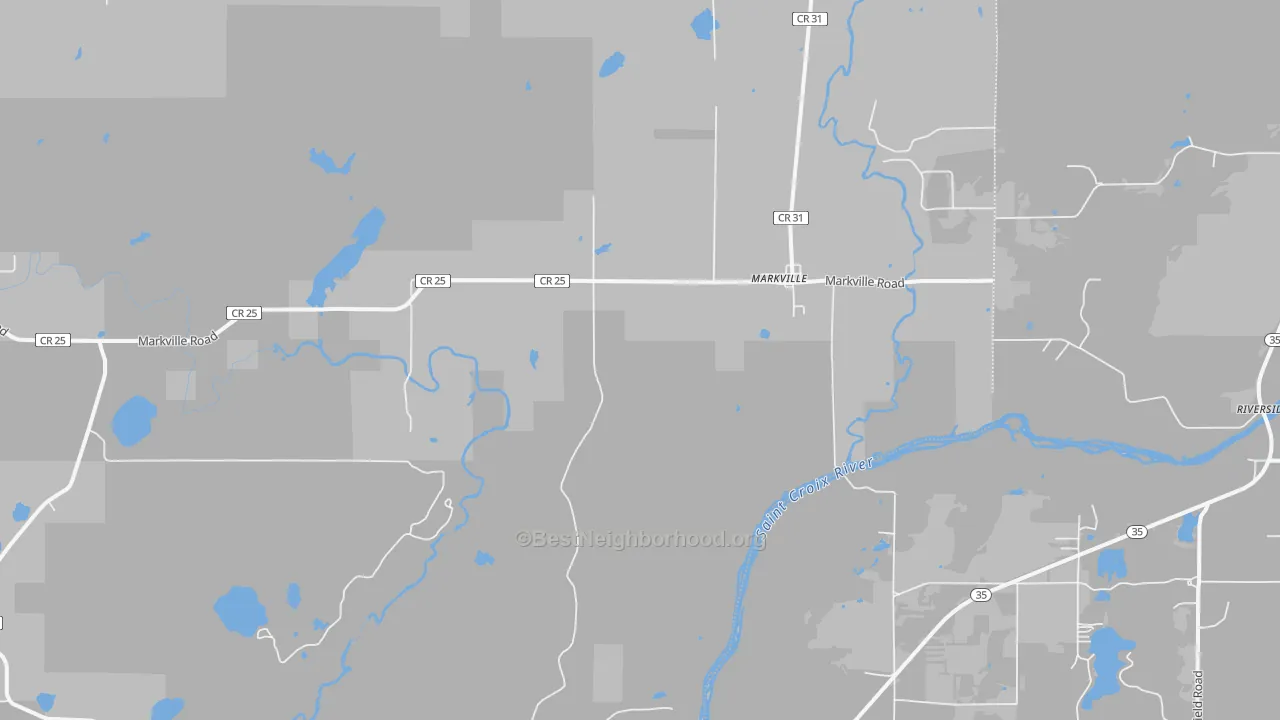 Transit Grade map of Markville, MN
