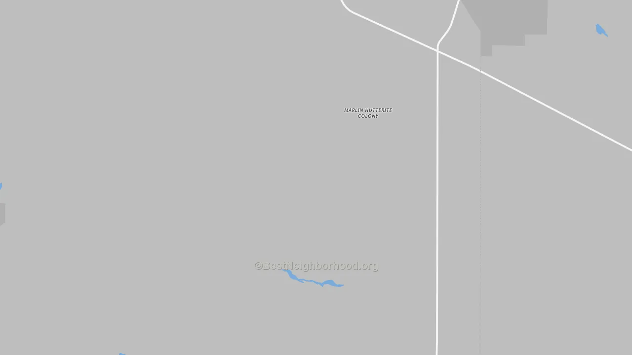 Transit Grade map of Marlin, WA