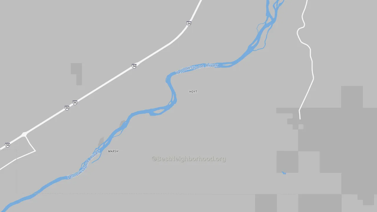 Transit Grade map of Marsh, MT