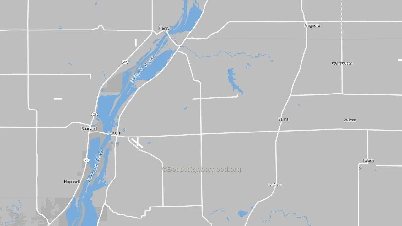Transit Grade map of Marshall County, IL