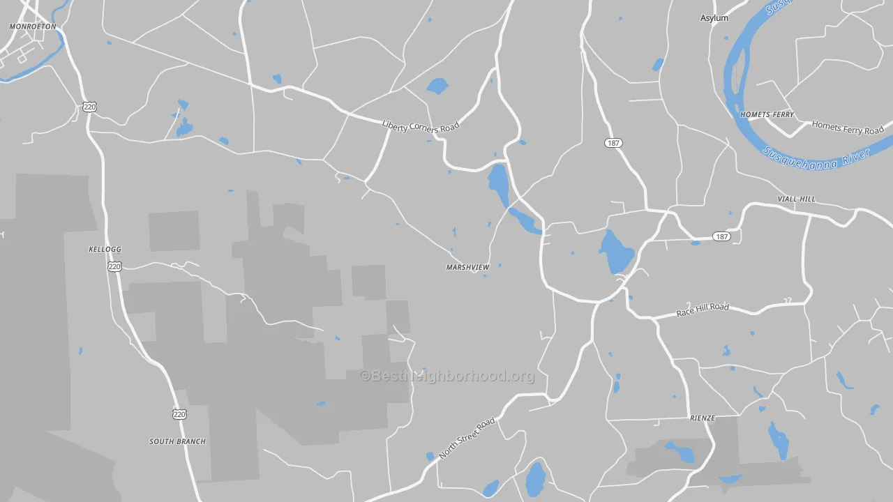 Transit Grade map of Marshview, PA