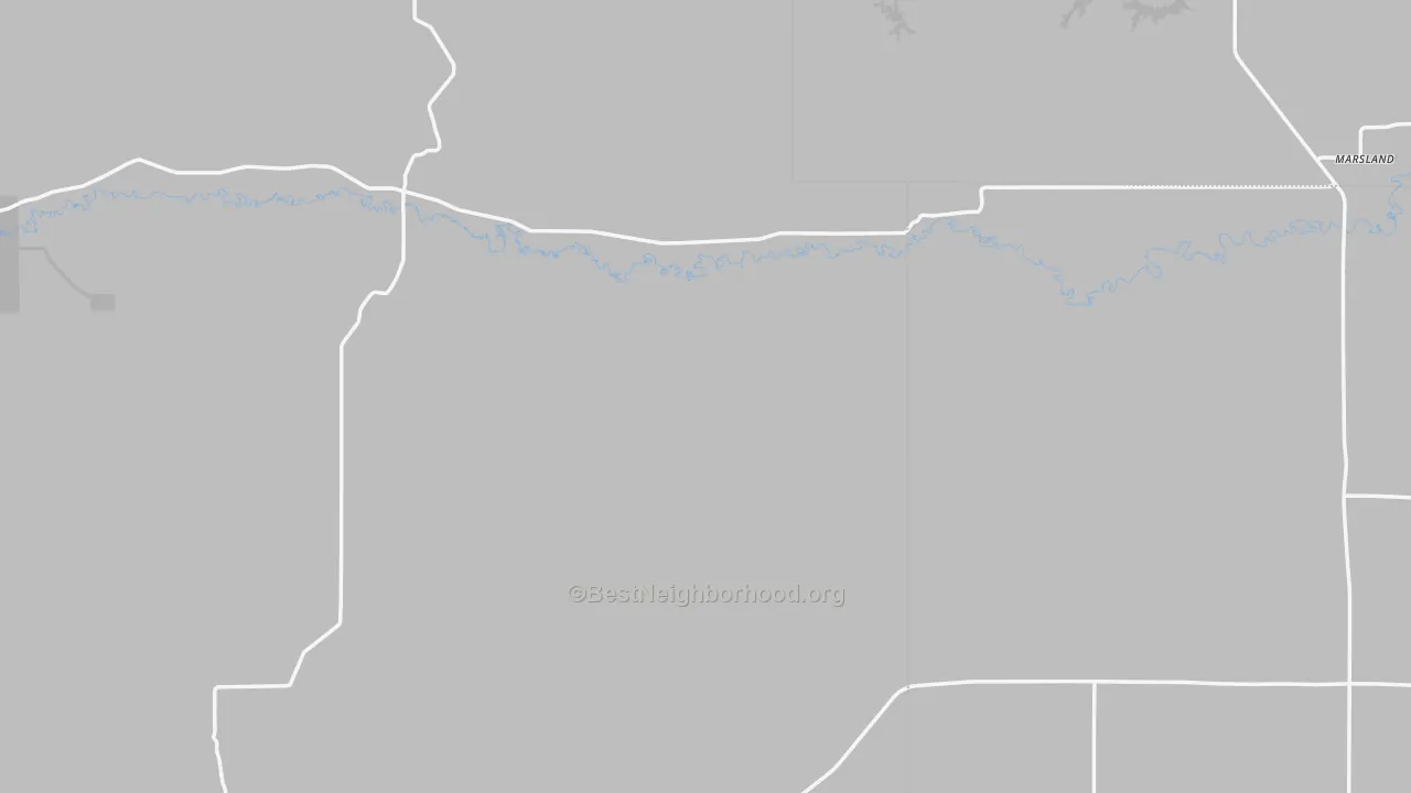Transit Grade map of Marsland, NE