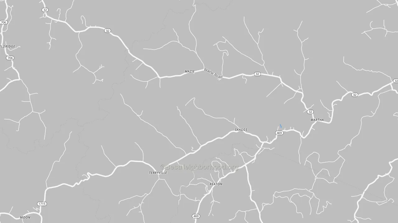 Transit Grade map of Martha, KY