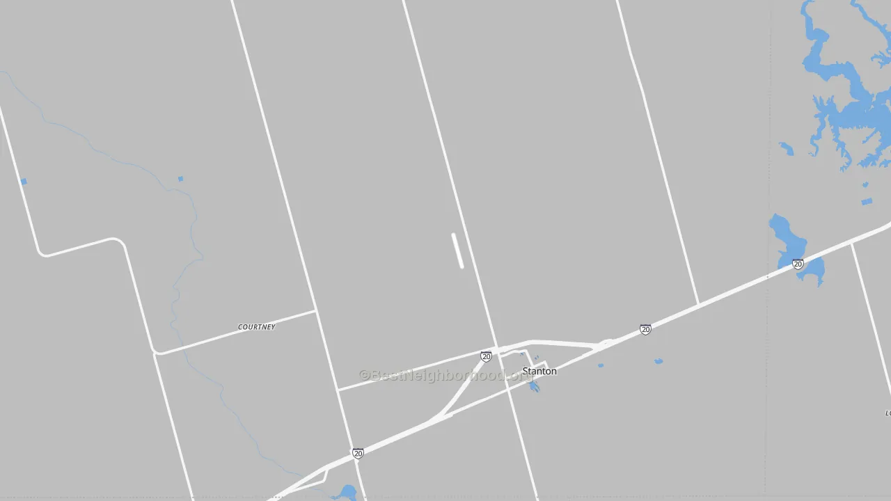 Transit Grade map of Martin County, TX