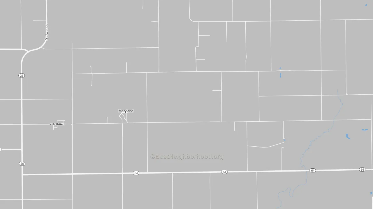 Transit Grade map of Maryland, IL