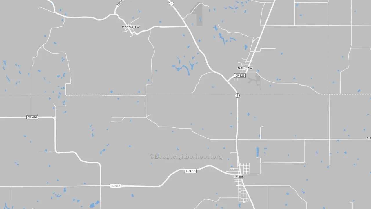 Transit Grade map of Marysville, IA