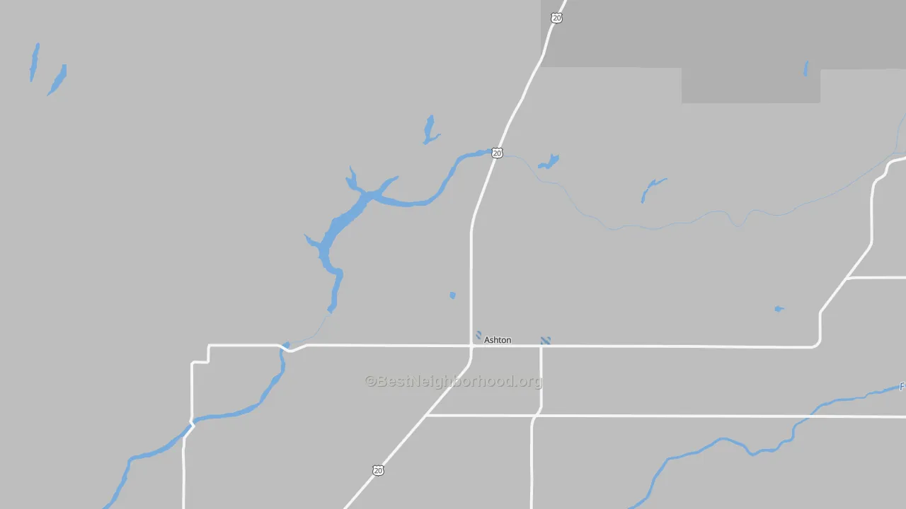 Transit Grade map of Marysville, ID