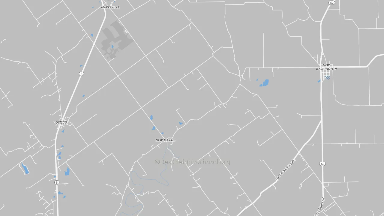 Transit Grade map of Marysville, IN