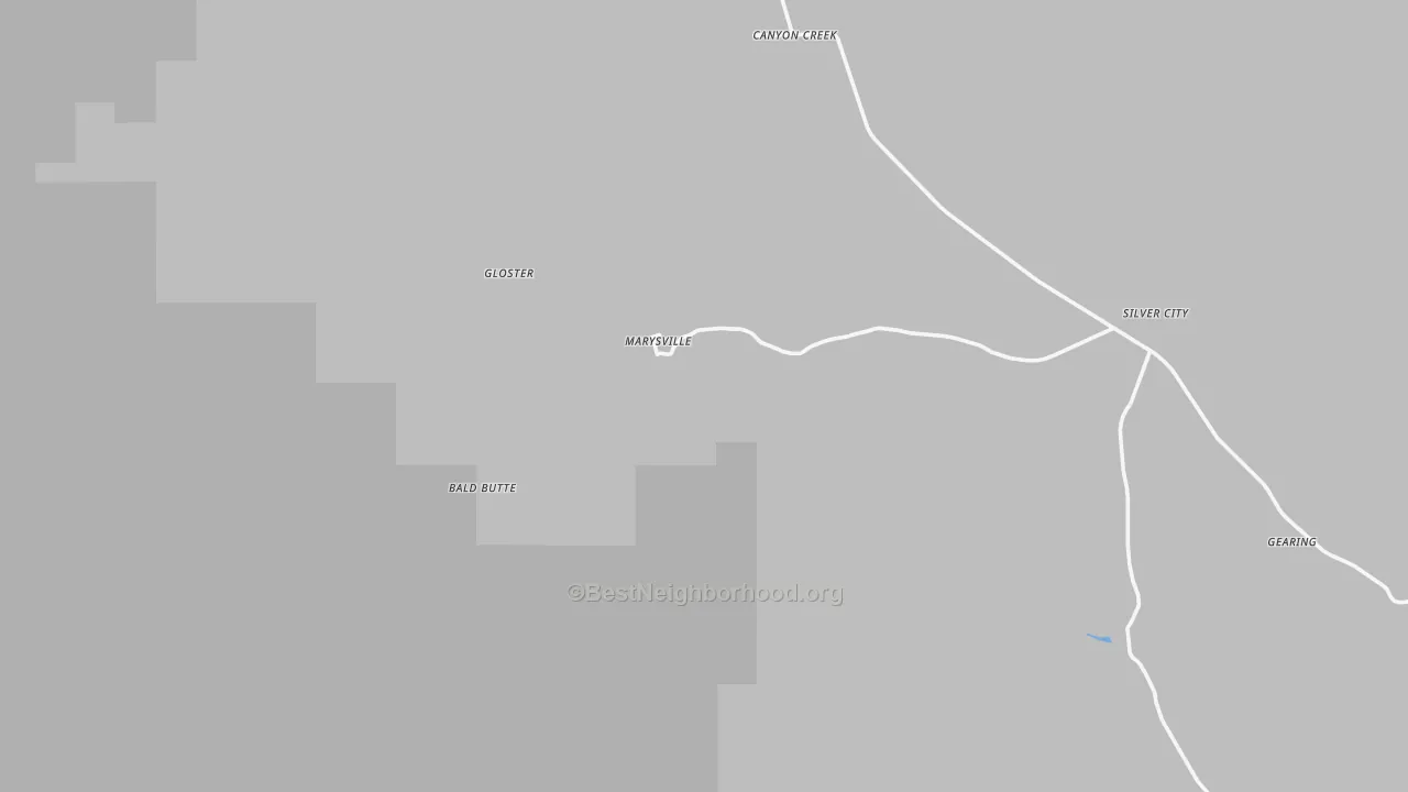 Transit Grade map of Marysville, MT