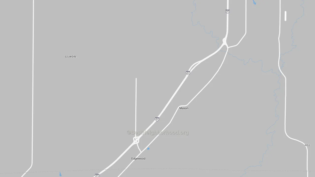 Transit Grade map of Mason, IL