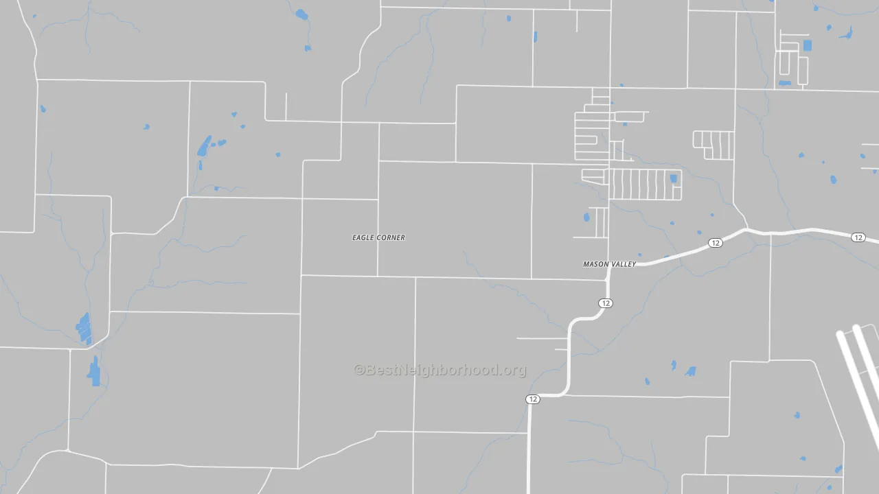 Transit Grade map of Mason Valley, AR