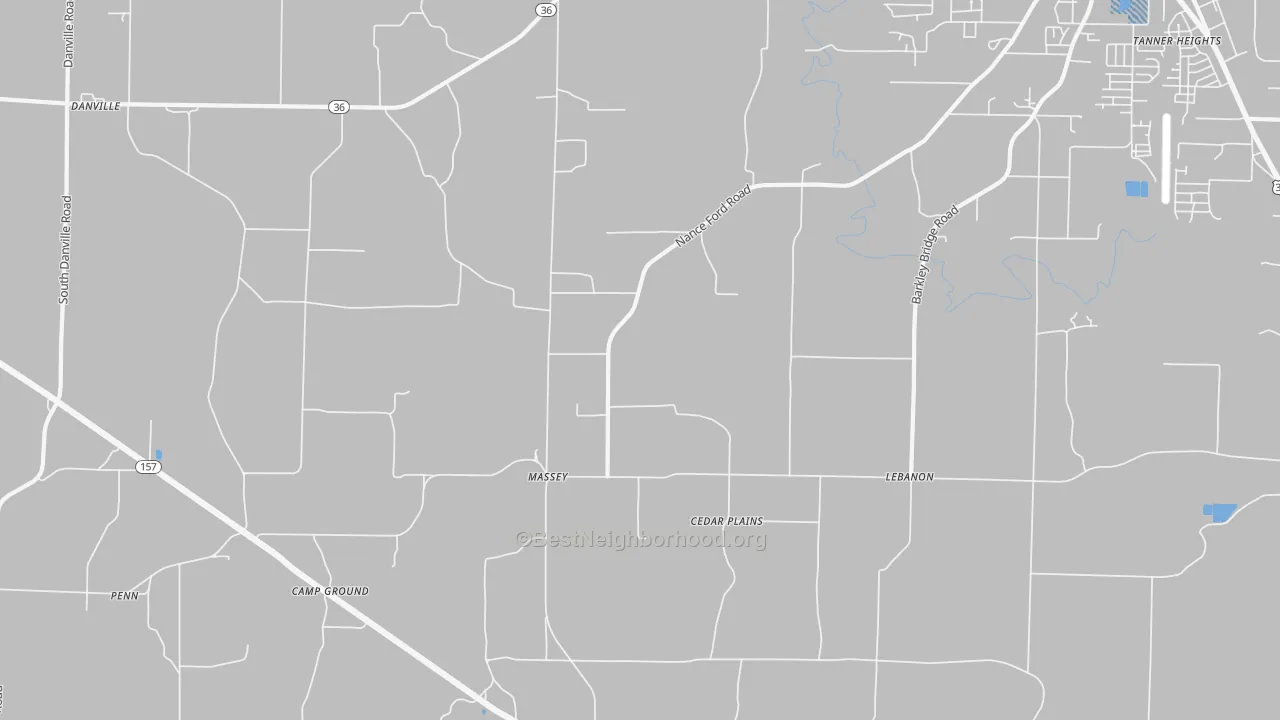 Transit Grade map of Massey, AL