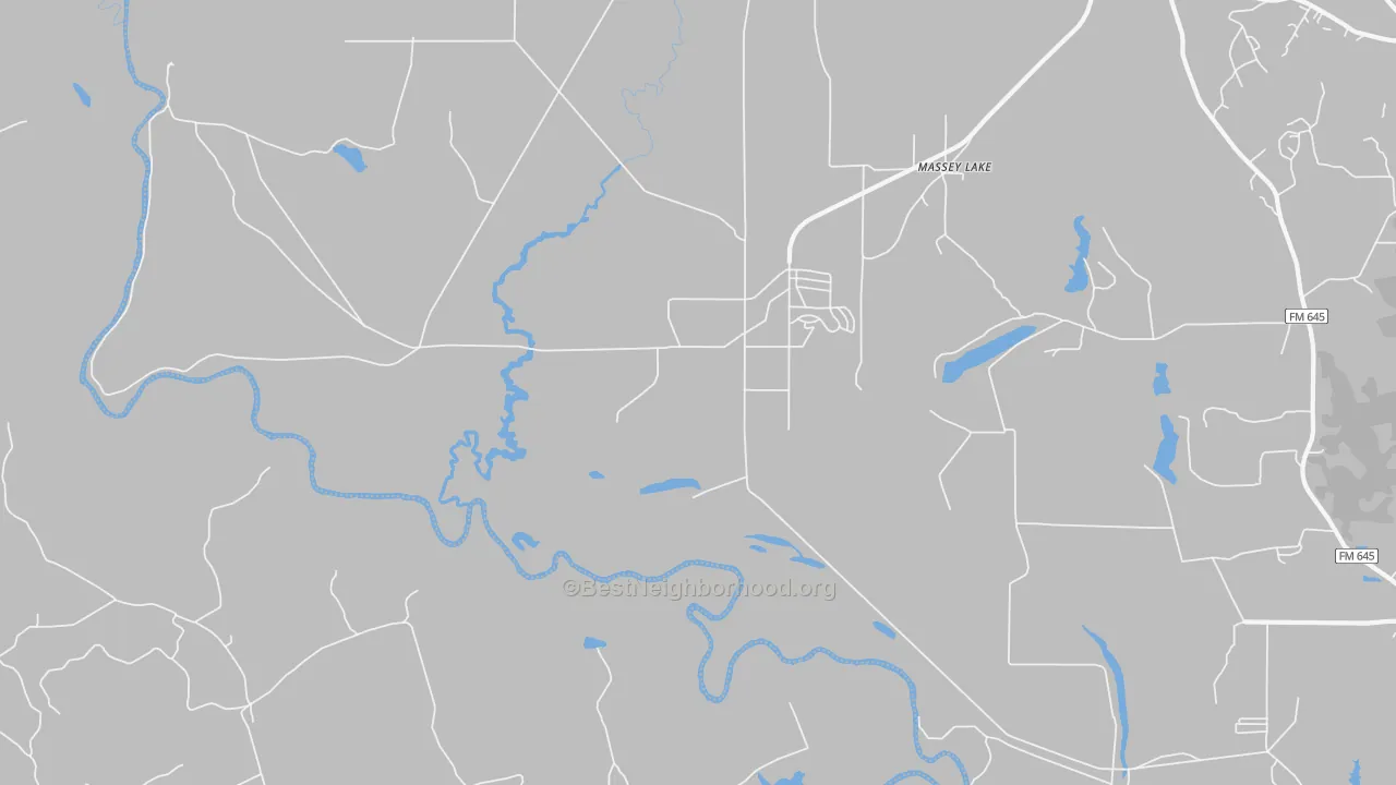 Transit Grade map of Massey Lake, TX