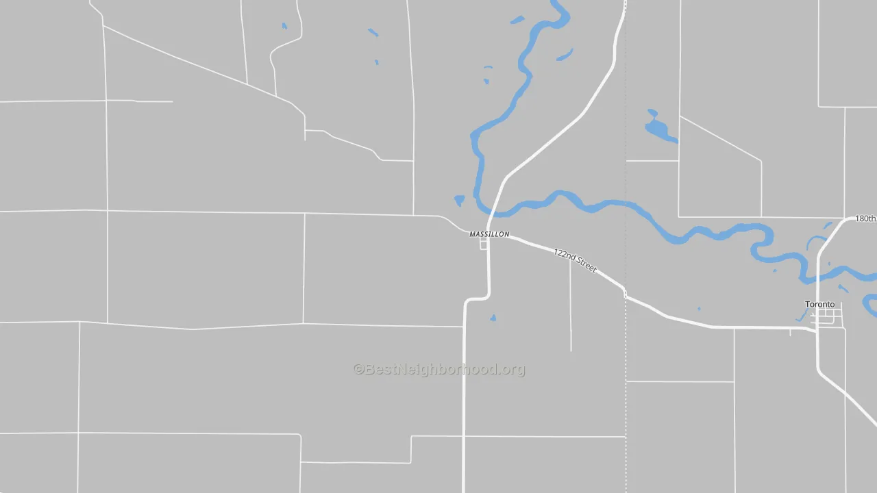 Transit Grade map of Massillon, IA