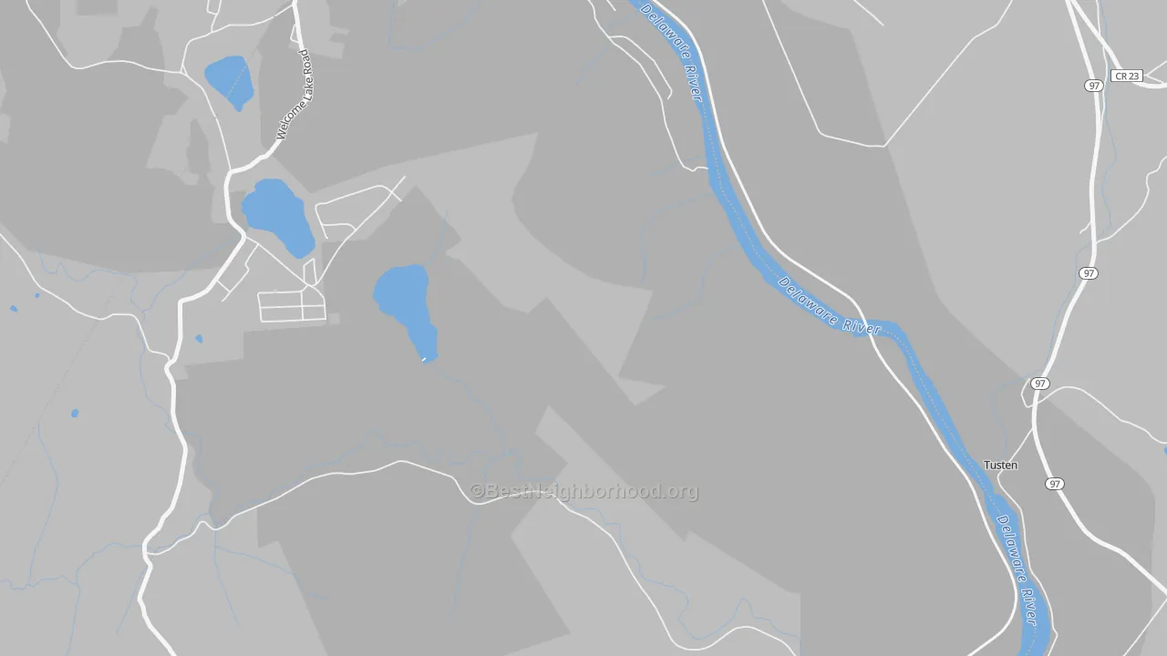 Transit Grade map of Mast Hope, PA